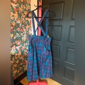 ✨Collectif  Plaid Skirt ✨Size 12 Medium